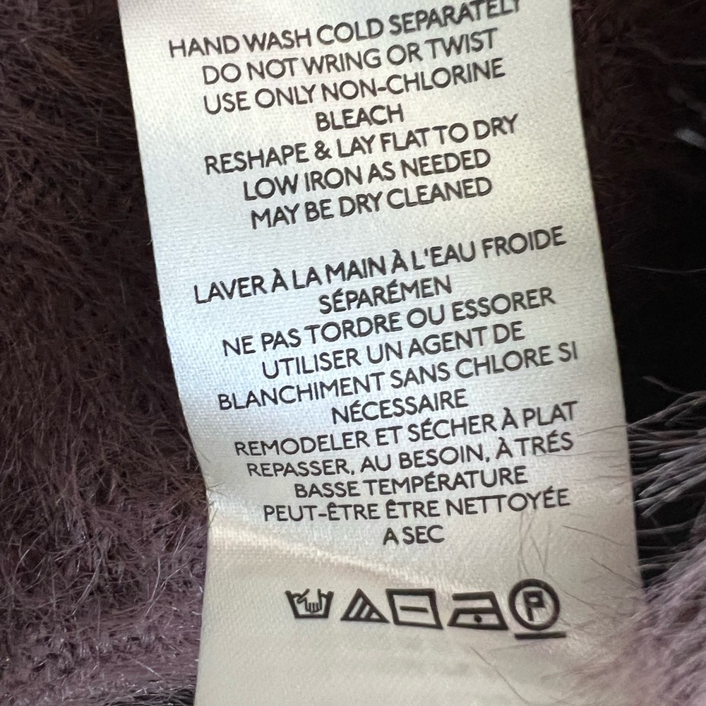 Free People Chocolate Fuzzy Sweater - Picture 4 of 5